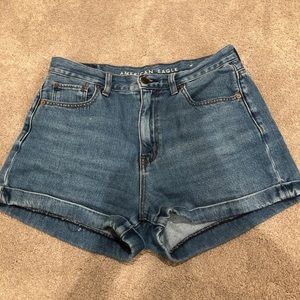 American Eagle Mom Shorts - High Waisted Jeans